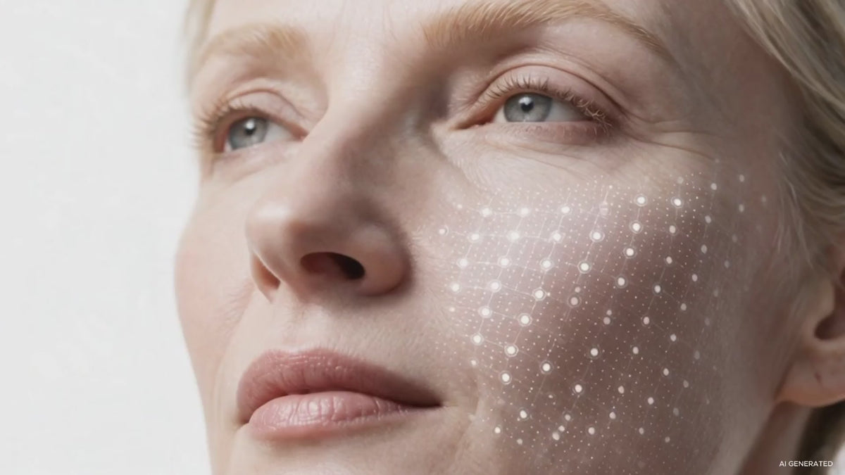 Load video: <p>Two minutes. One scan. Your personal skincare routine.</p>